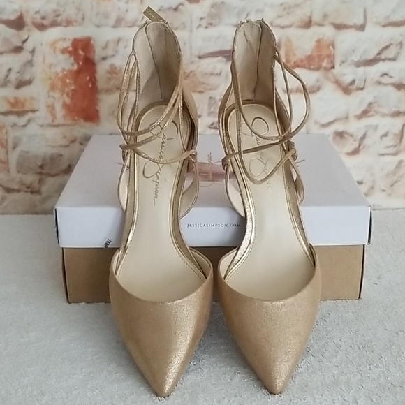 New Jessica Simpson Piah Microsuede D'Orsay Puumps - Picture 6 of 7